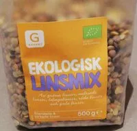 Mängden socker i Ekologisk linsmix