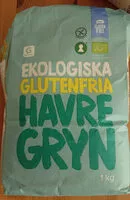 Mängden socker i Ekologiska glutenfria havregryn