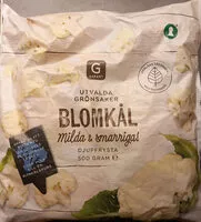 Mängden socker i Blomkål