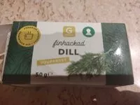Mängden socker i Finhackad dill