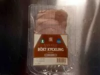 Mängden socker i Rökt kyckling svensk