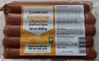 Mängden socker i Kyckling-Chorizo