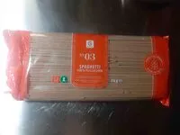 Mängden socker i Spaghetti fullkorn