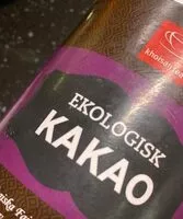 Mängden socker i Ekologisk kakao