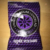 Mängden socker i Lakritsmandlar i choklad,