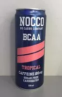 Mängden socker i BCAA TROPICAL