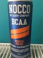 Mängden socker i Nocco pêche