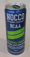 Mängden socker i Nocco BCAA Päärynä