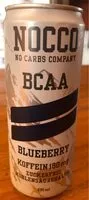 Mängden socker i Nocco no carbs company bcaa blueberry