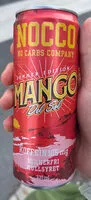 Mängden socker i NOCCO Mango del Sol Summer Edition