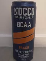 Mängden socker i bcaa peach