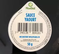 Mängden socker i Sauce Yaourt PicaDeli