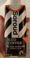 Mängden socker i Iced salted caramel coffee