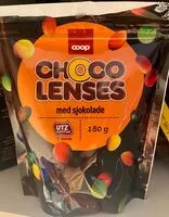 Mängden socker i Choco Lenses med sjokolade