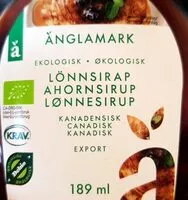 Mängden socker i Lønnsirup