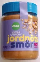 Mängden socker i Extra Crunchy Jordnötssmör
