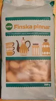 Mängden socker i Finska Pinnar