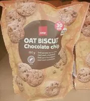 Mängden socker i Oat Biscuit Chocolate chip