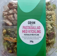 Mängden socker i Pastasallad med kyckling