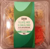 Mängden socker i Greendeli Falafel med blomkålsmix