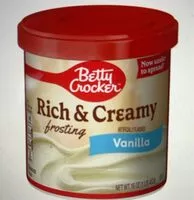 Mängden socker i Vanilla frosting
