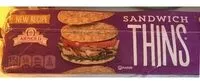Mängden socker i Sandwich Thins Multigrain Rolls