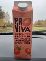 Mängden socker i Proviva Nyponsoppa