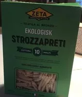 Mängden socker i Zeta ekologisk Strozzapreti