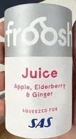 Mängden socker i Juice Apple, Elderberry & Ginger