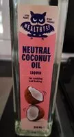 Mängden socker i Neutral coconut oil