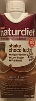 Mängden socker i Friggs naturdiet / shake choco fudge