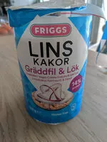 Mängden socker i Linskakor - Gräddfil & lök