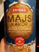 Mängden socker i Majskakor salted caramel