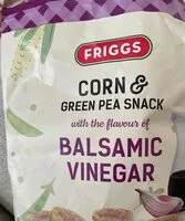 Mängden socker i Corn & pea snack - balsamic vinegar