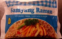 Mängden socker i Samyang ramen