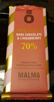 Mängden socker i Organic & Pure Dark chocolate and lingonberry