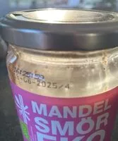 Mängden socker i Mandel smör EKO