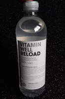 Mängden socker i Vitamin Well Reload lima