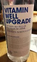 Mängden socker i Vitamin well upgrade