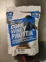 Mängden socker i Core whey protein choklad milkshake