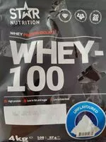 Mängden socker i WHEY - 100 Protein Isolate