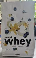 Mängden socker i Whey Vanilla-Blueberry