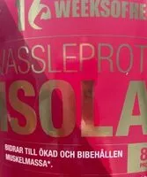 Mängden socker i Vassleprotein isolat jordgubb