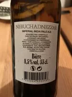 Mängden socker i Nebuchadnezzar