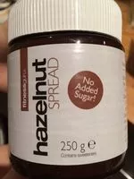 Mängden socker i Hazelnut Spread