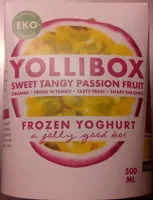 Mängden socker i Yollibox Frozen Yoghurt Sweet Tangy Passion Fruit