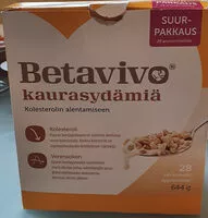 Mängden socker i Betavivo kaurasydämiä