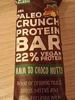 Mängden socker i Paleo crunch protein bar