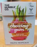 Mängden socker i Chewing gum goût tropical