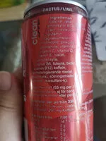 Mängden socker i Clean drink